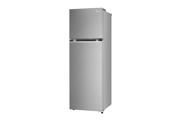 LG 272L Double Door Refrigerator, Convertible, Multi Air Flow, Shiny Steel, 2 Star, GL-S312SPZY