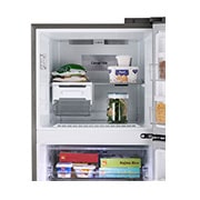 LG 322L, 2 Star, Smart Inverter Compressor, Convertible, Smart Diagnosis™, Shiny Steel Finish, Frost-Free Double Door Refrigerator, GL-S342SPZY