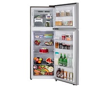 LG 322L, 2 Star, Smart Inverter Compressor, Convertible, Smart Diagnosis™, Shiny Steel Finish, Frost-Free Double Door Refrigerator, GL-S342SPZY