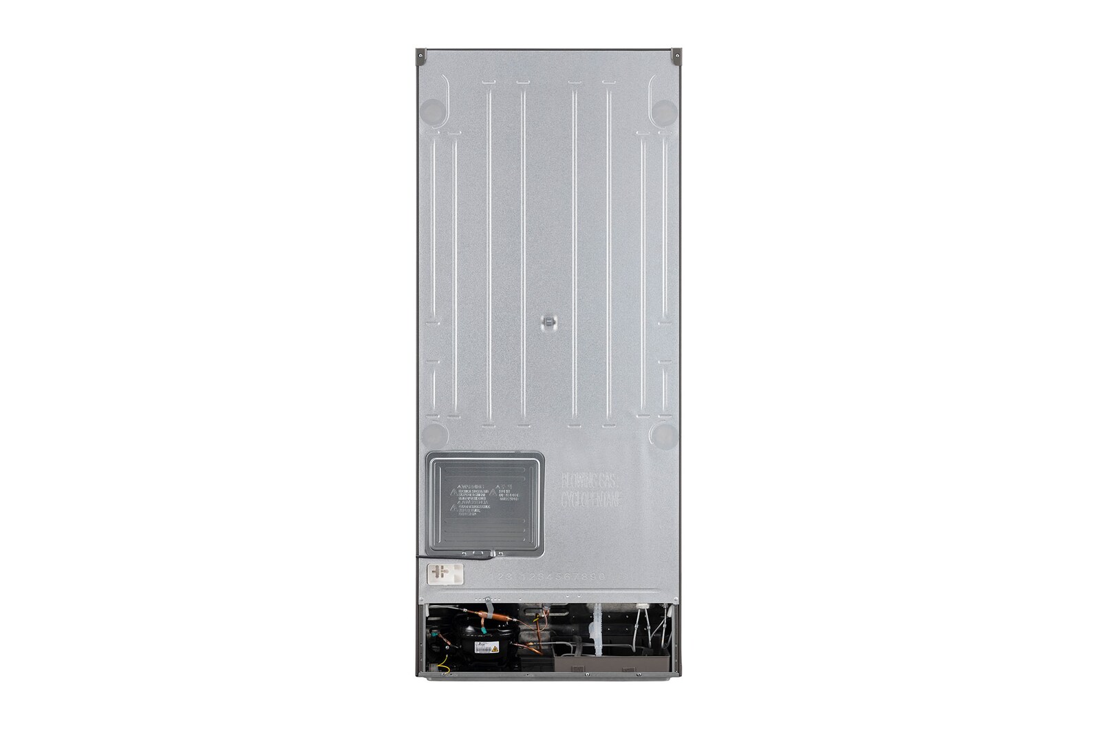 340 Litres Frost Free Refrigerator With Smart Inverter Compressor, Convertible Fridge, Smart Diagnosis™, Auto Smart Connect™, MOIST ‘N’ FRESH GL-S342SUSY Back View
