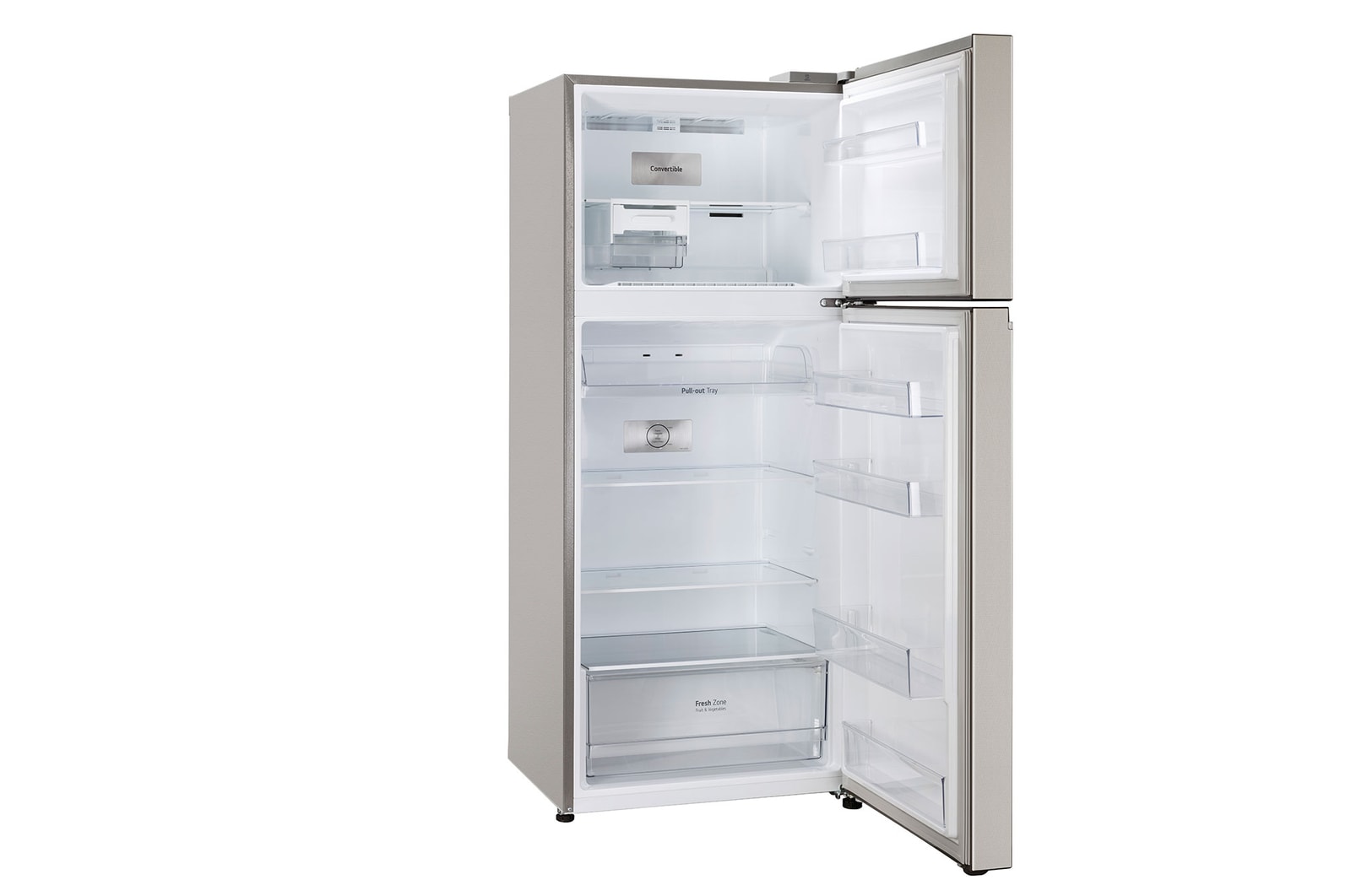 340 Litres Frost Free Refrigerator With Smart Inverter Compressor, Convertible Fridge, Smart Diagnosis™, Auto Smart Connect™, MOIST ‘N’ FRESH GL-S342SUSY Left View