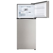 340 Litres Frost Free Refrigerator With Smart Inverter Compressor, Convertible Fridge, Smart Diagnosis™, Auto Smart Connect™, MOIST ‘N’ FRESH GL-S342SUSY Front View Top Door Open