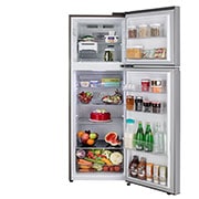 LG 343L Double Door Refrigerator, Convertible, Smart Diagnosis™, Shiny Steel Finish, 2 Star, GL-S382SPZY