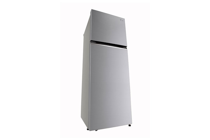 LG 343L Double Door Refrigerator, Convertible, Smart Diagnosis™, Shiny Steel Finish, 2 Star, GL-S382SPZY