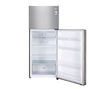 LG 380L, 2 Star, Smart Inverter Compressor, Convertible,  Shiny Steel Finish, Frost-Free Double Door Refrigerator, GL-S412SPZY