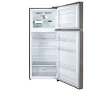 LG 380L, 2 Star, Smart Inverter Compressor, Convertible,  Shiny Steel Finish, Frost-Free Double Door Refrigerator, GL-S412SPZY