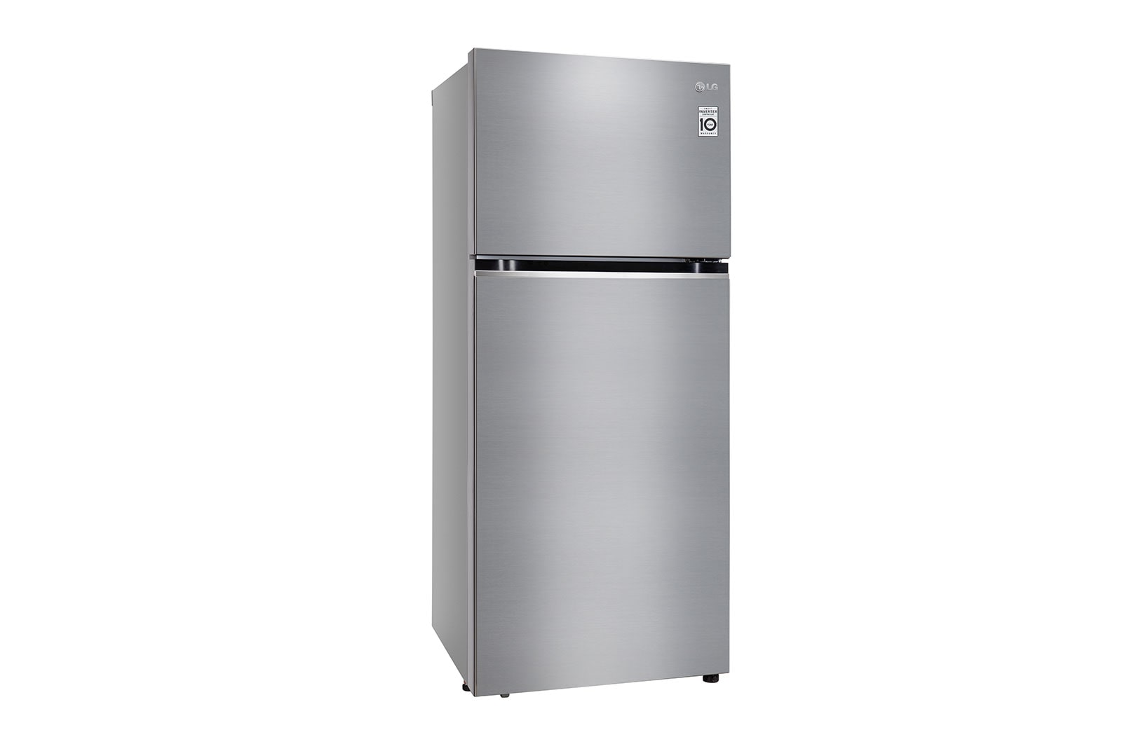 LG 380L, Double Door Refrigerator Smart Inverter Compressor, Moist ‘N’ Fresh, Convertible in Shiny Steel Finish, 2-Star, GL-S412SPZY