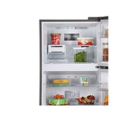 LG 380L Double Door Refrigerator , Convertible ,Smart Diagnosis ,Urban Steel Finish 2, GL-S412SUSY