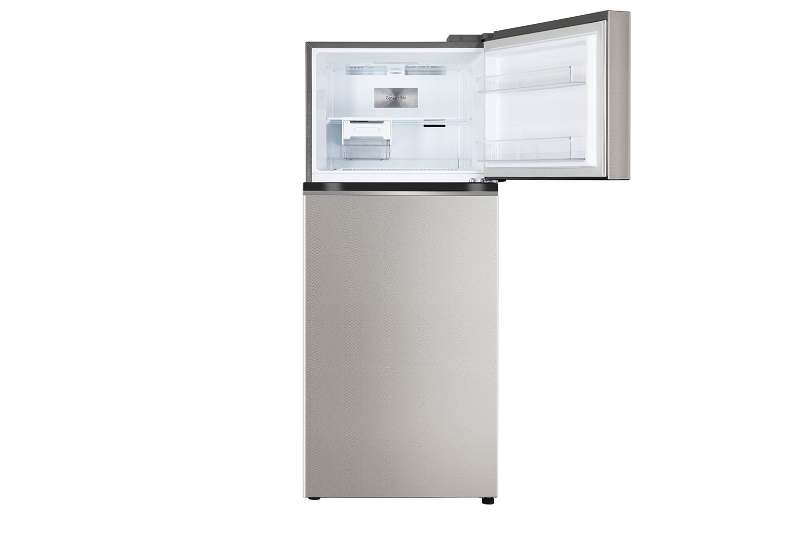 LG 380L Double Door Refrigerator , Convertible ,Smart Diagnosis ,Urban Steel Finish 2, GL-S412SUSY