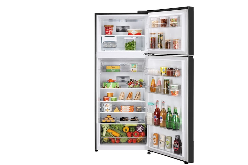 front open view with food