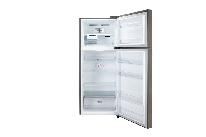 LG GL-S422SPZX Refrigerators-Front-View-Bottom-Door-Open