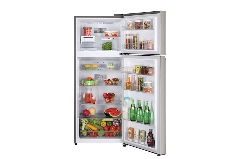 GL-S422SUSY-Refrigerators-Front-View-Door-Open-Without-Content