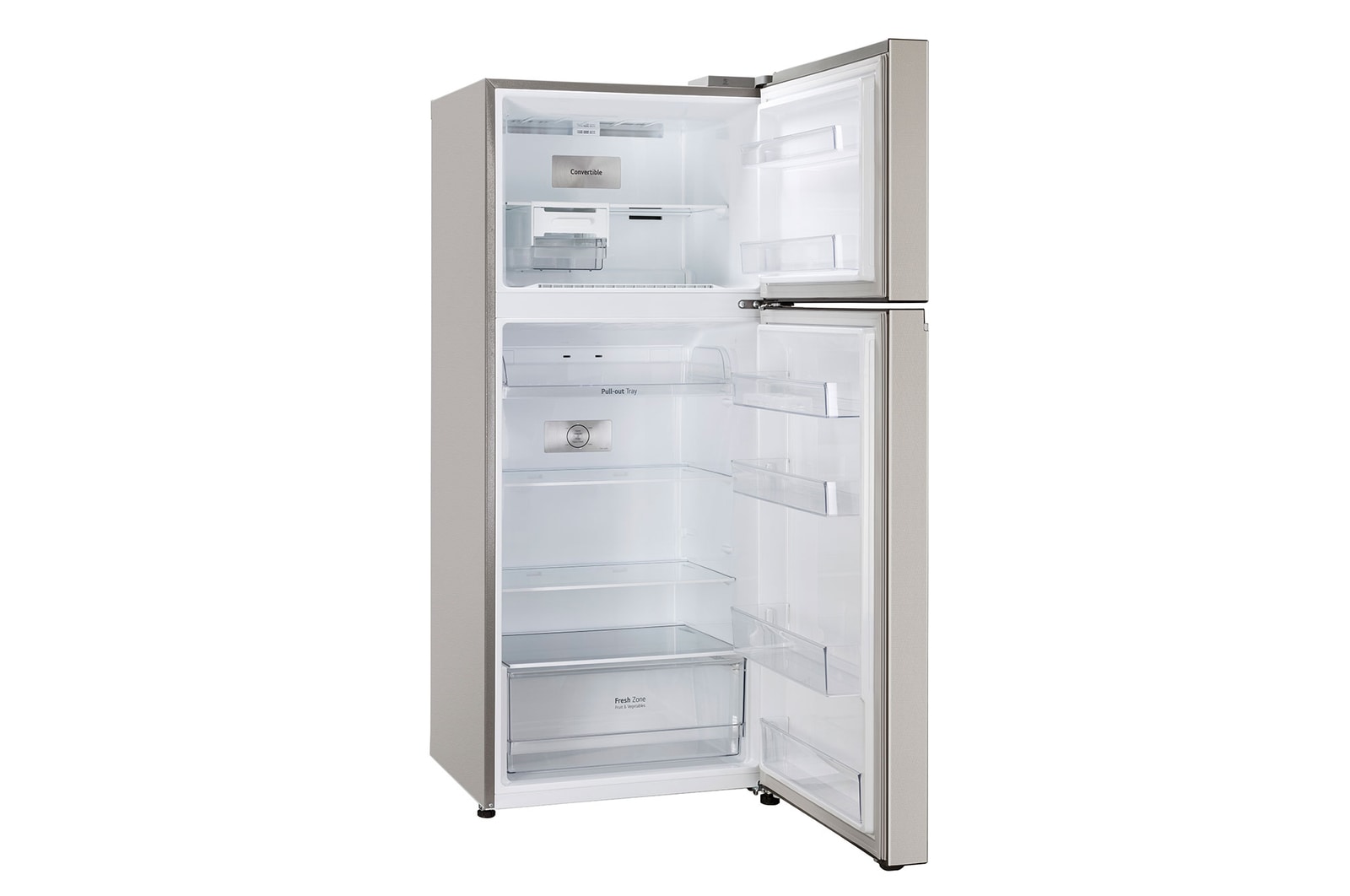 GL-S422SUSY-Refrigerators-Left-View-Door-Open-Without-Content