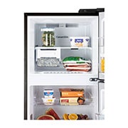 LG 246L, 3 Star, Smart Inverter Compressor, Convertible, DoorCooling+™, Smart Diagnosis™, Ebony Sheen Finish, Frost-Free Double Door Refrigerator, GL-T262TESX