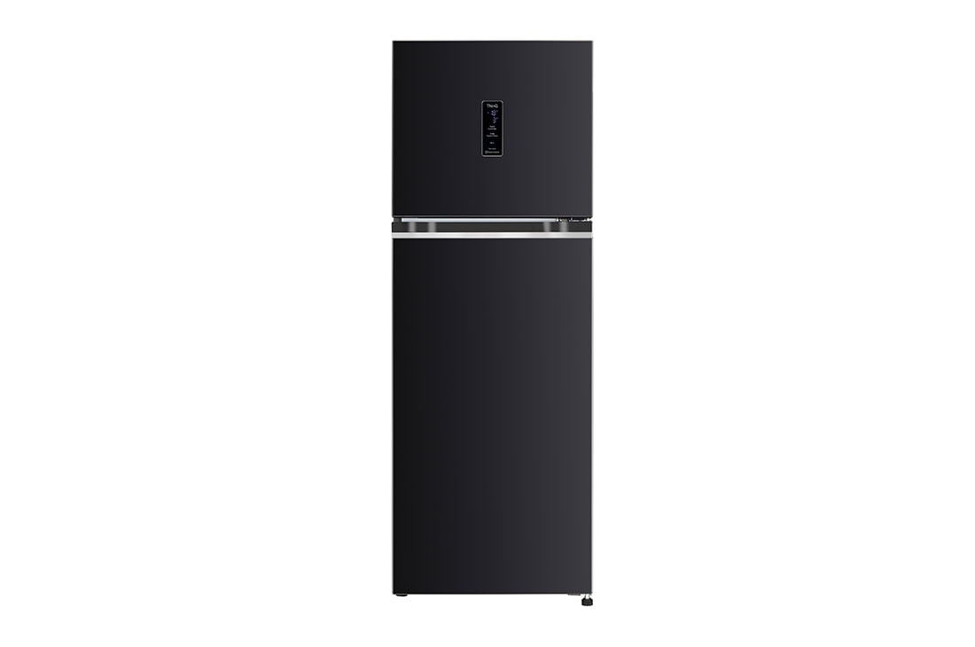 LG 246L, 3 Star, Smart Inverter Compressor, Convertible, DoorCooling+™, Smart Diagnosis™, Ebony Sheen Finish, Frost-Free Double Door Refrigerator, GL-T262TESX