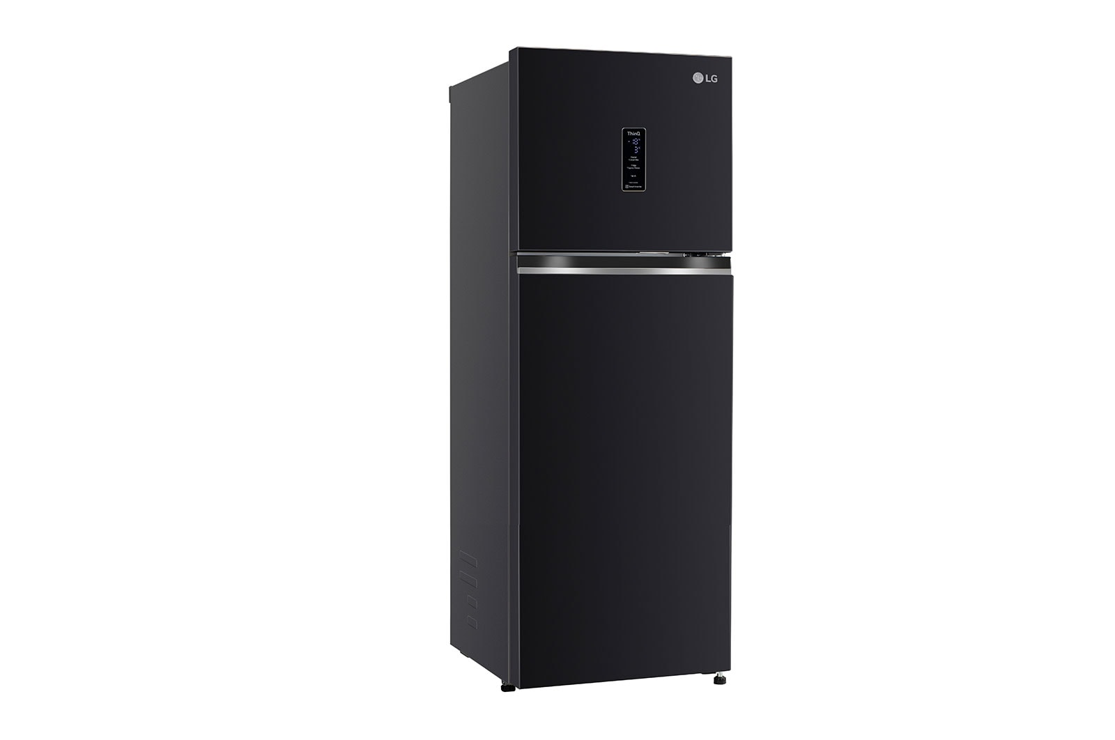 LG 246L, 3 Star, Smart Inverter Compressor, Convertible, DoorCooling+™, Smart Diagnosis™, Ebony Sheen Finish, Frost-Free Double Door Refrigerator, GL-T262TESX
