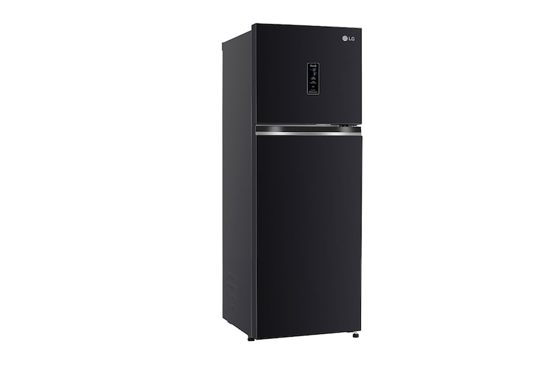 LG 246L Double Door Refrigerator, Convertible, DoorCooling+™, Ebony Sheen Finish, 3 Star, GL-T262TESX