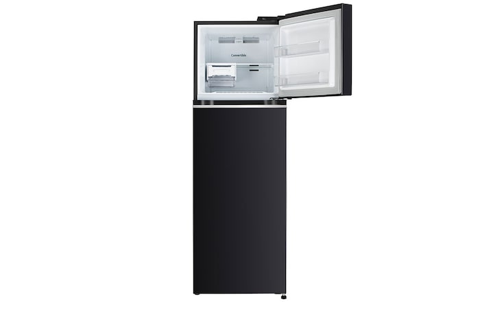 LG 272L Double Door Refrigerator, Wi-Fi Convertible, Door Cooling+™, Ebony Sheen Finish, 3 Star, GL-T312TESX