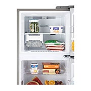 LG 272L Double Door Refrigerator, LG ThinQ™, Wi-Fi Convertible, Door Cooling+™, Shiny Steel, 3 Star, GL-T312TPZX