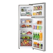 LG 272L Double Door Refrigerator, LG ThinQ™, Wi-Fi Convertible, Door Cooling+™, Shiny Steel, 3 Star, GL-T312TPZX