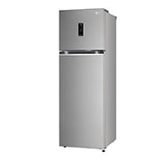 LG 272L Double Door Refrigerator, LG ThinQ™, Wi-Fi Convertible, Door Cooling+™, Shiny Steel, 3 Star, GL-T312TPZX