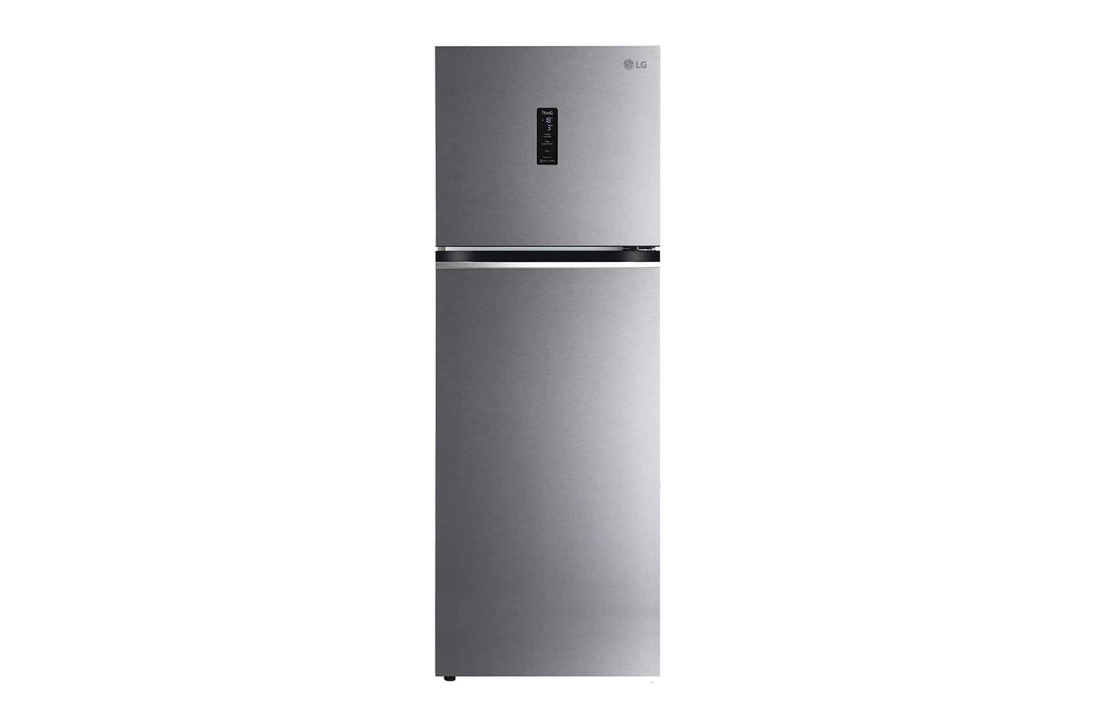 LGgl-t382tdsx double door refrigerator front view