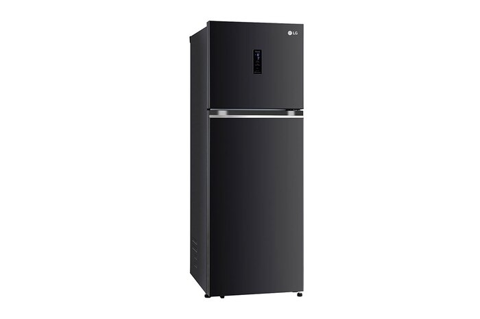 LG 343L Double Door Refrigerator, Smart Inverter Compressor, Convertible, Door Cooling™, Ebony Sheen, 3 Star, GL-T382TESX