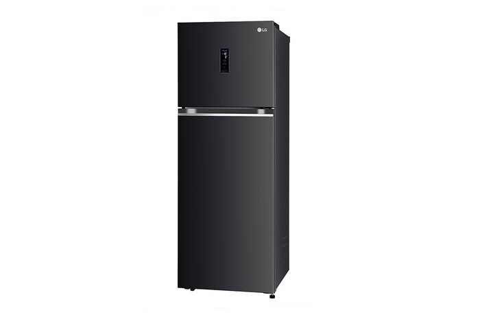 LG 343L Double Door Refrigerator, Smart Inverter Compressor, Convertible, Door Cooling™, Ebony Sheen, 3 Star, GL-T382TESX