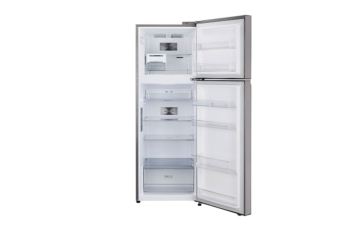 LG 343L Double Door Refrigerator, Wi-Fi Convertible, Door Cooling™, Shiny Steel Finish, 3 Star, GL-T382TPZX