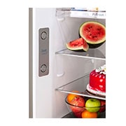 LG 343L, 3 Star, Smart Inverter Compressor, Convertible, Door Cooling™, Shiny Steel Finish, Frost-Free Double Door Refrigerator, GL-T382TPZX