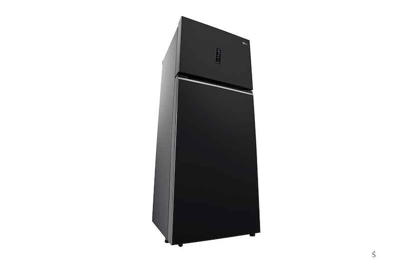 LG  LG 380L  Double Door Refrigerator  , Wi-Fi Convertible   Door Cooling™, Ebony Sheen Finish, 3 Star, GL-T412VESX