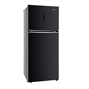 LG  LG 380L  Double Door Refrigerator  , Wi-Fi Convertible   Door Cooling™, Ebony Sheen Finish, 3 Star, GL-T412VESX