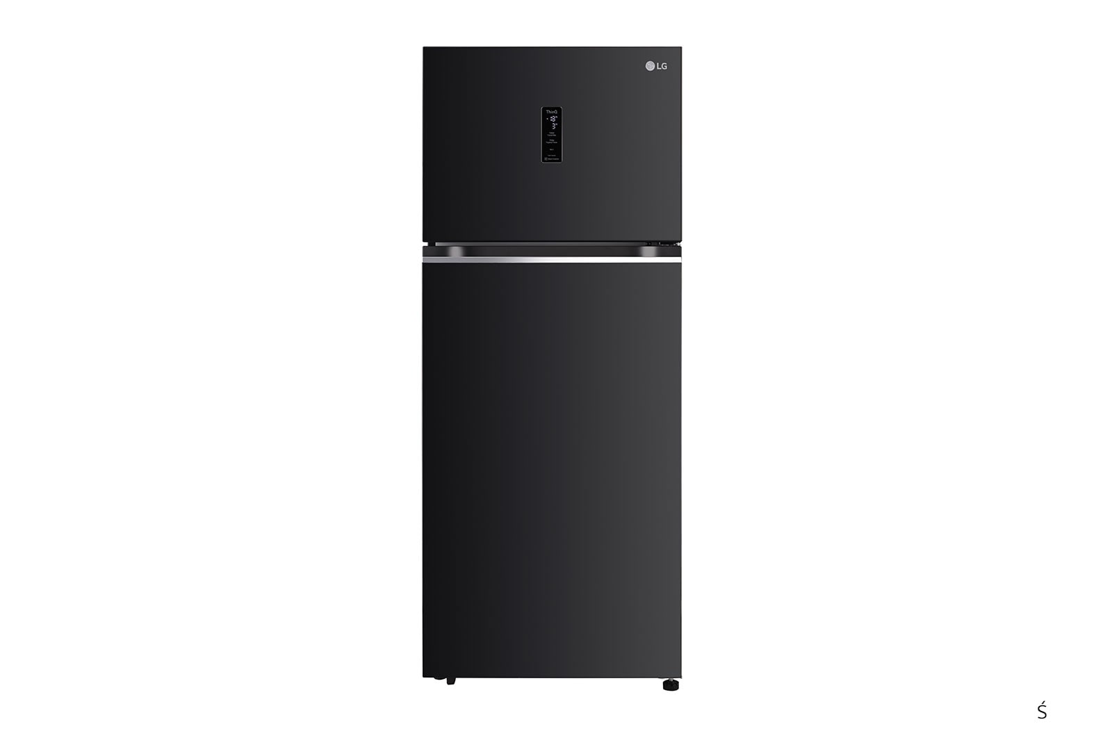 LG GL-T412VESX double door refrigerator front view