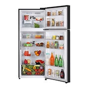 LG  LG 380L  Double Door Refrigerator  , Wi-Fi Convertible   Door Cooling™, Ebony Sheen Finish, 3 Star, GL-T412VESX