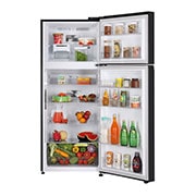 LG 380L, 3 Star, Smart Inverter Compressor, Convertible, Wi-Fi, Door Cooling™, Ebony Sheen Finish, Frost-Free Double Door Refrigerator, GL-T412VESX