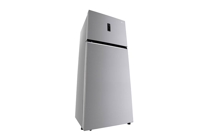 LG 380L Double Door Refrigerator, Convertible, Wi-Fi, Door Cooling™, Shiny Steel Finish, 3 Star, GL-T412VPZX