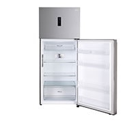 LG 380L, 3 Star, Smart Inverter Compressor, Convertible, Wi-Fi, Door Cooling™, Shiny Steel Finish, Frost-Free Double Door Refrigerator, GL-T412VPZX