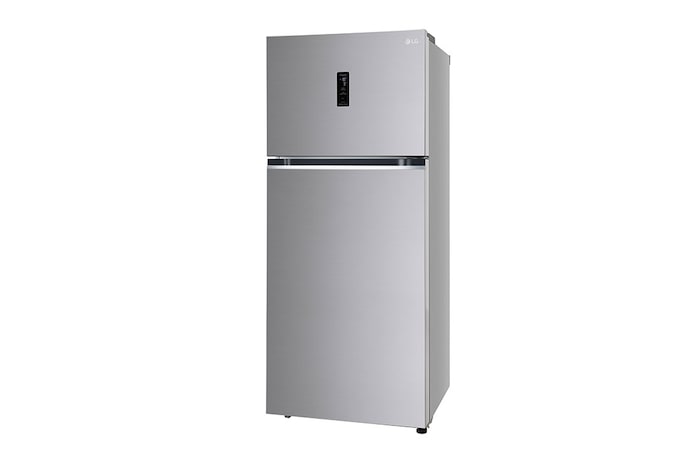 LG 380L Double Door Refrigerator, Convertible, Wi-Fi, Door Cooling™, Shiny Steel Finish, 3 Star, GL-T412VPZX