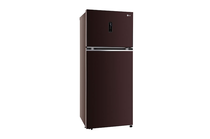 LG 380L Double Door Refrigerator, Convertible, Wi-Fi, Door Cooling™, Russet Sheen Finish, 3 Star, GL-T412VRSX