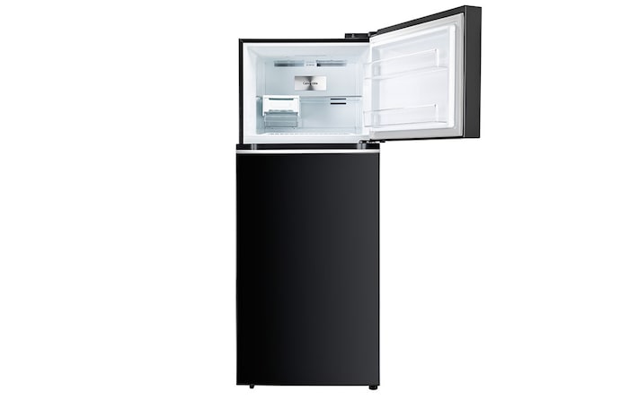 LG 398L Double Door Refrigerator, Convertible, Wi-Fi, Door Cooling™, Ebony Sheen Finish, 3 Star, GL-T422VESX