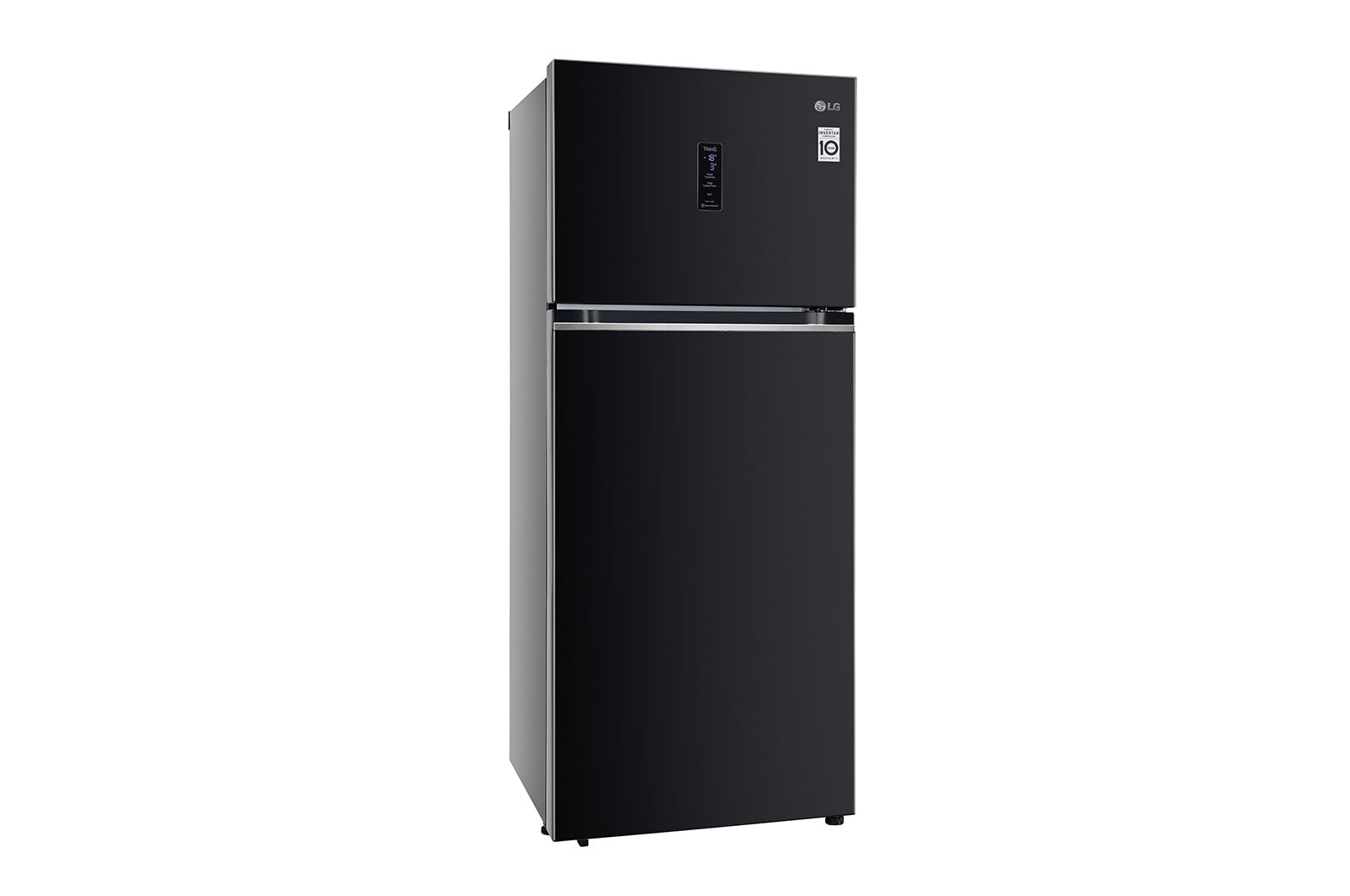 LG 398L, 3 Star, Smart Inverter Compressor, Convertible, Wi-Fi, Door Cooling™, Ebony Sheen Finish, Frost-Free Double Door Refrigerator, GL-T422VESX