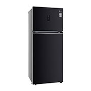 LG 398L, 3 Star, Smart Inverter Compressor, Convertible, Wi-Fi, Door Cooling™, Ebony Sheen Finish, Frost-Free Double Door Refrigerator, GL-T422VESX