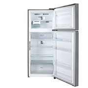 LG 398L, 3 Star, Smart Inverter Compressor, Convertible, Wi-Fi, Door Cooling™, Shiny Steel Finish, Frost-Free Double Door Refrigerator, GL-T422VPZX