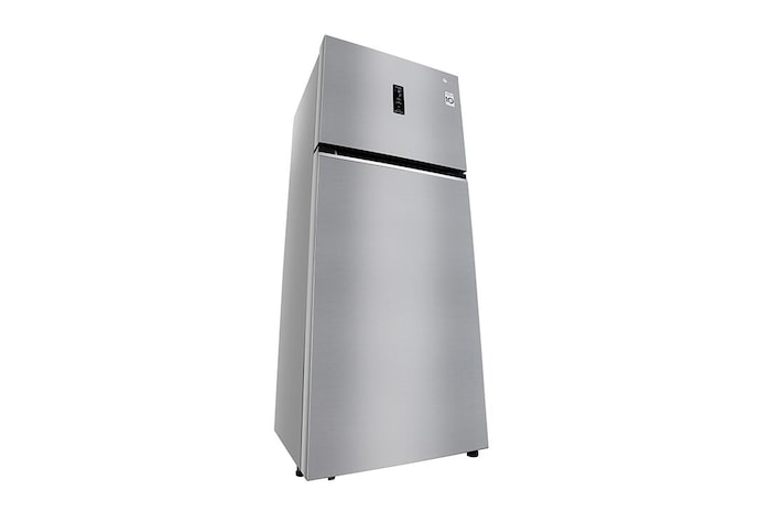LG 398L Double Door Refrigerator, Convertible, Wi-Fi, Door Cooling™, Shiny Steel Finish, 3 Star, GL-T422VPZX