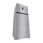 LG 398L, 3 Star, Smart Inverter Compressor, Convertible, Wi-Fi, Door Cooling™, Shiny Steel Finish, Frost-Free Double Door Refrigerator, GL-T422VPZX