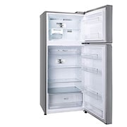 LG 398L, 3 Star, Smart Inverter Compressor, Convertible, Wi-Fi, Door Cooling™, Shiny Steel Finish, Frost-Free Double Door Refrigerator, GL-T422VPZX