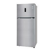 LG 398L, 3 Star, Smart Inverter Compressor, Convertible, Wi-Fi, Door Cooling™, Shiny Steel Finish, Frost-Free Double Door Refrigerator, GL-T422VPZX