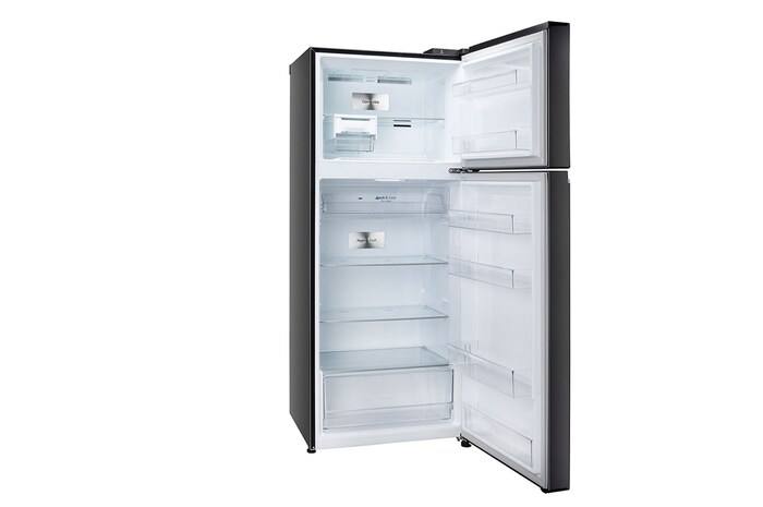 GL-T422VRSX-Refrigerators-Left-View-Door-Open-Without-Content