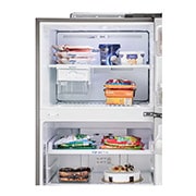 LG 412L, 1 Star, Smart Inverter Compressor, Convertible, Door Cooling™, Shiny Steel Finish, Frost-Free Double Door Refrigerator, GL-T432APZR