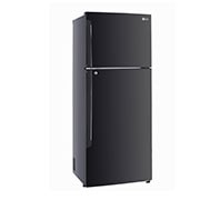 LG 446L, 1 Star, Smart Inverter Compressor, Convertible, Door Cooling™, Ebony Sheen Finish, Frost-Free Double Door Refrigerator, GL-T502AESR